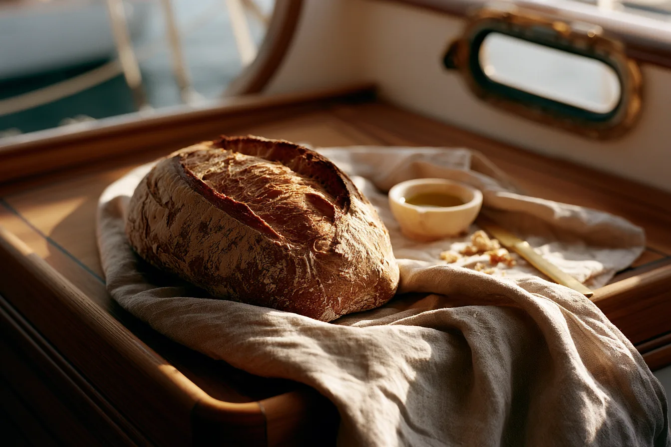 Bread from a baker we keep going back to in Yalıkavak.
